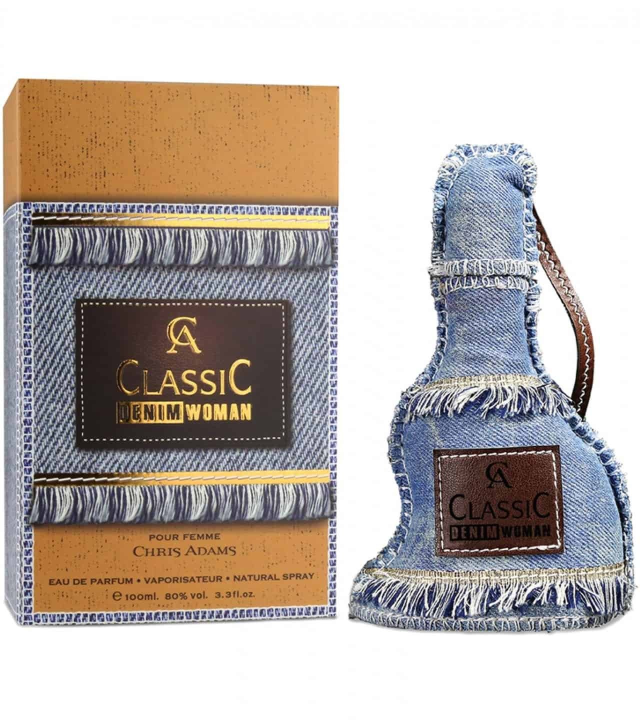 Chris Adams Classic Denim Woman Perfume for Women - Eau De Parfum - 100 ml