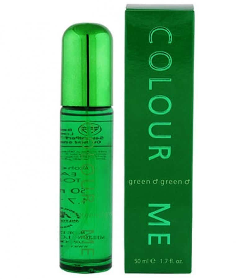 Green me. Colour me Milton Lloyd. Color Green духи. Туалетная вода Colour me Black.