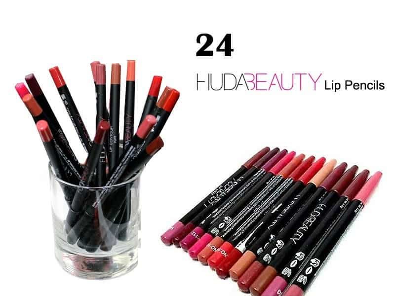 huda beauty eye and lip pencil