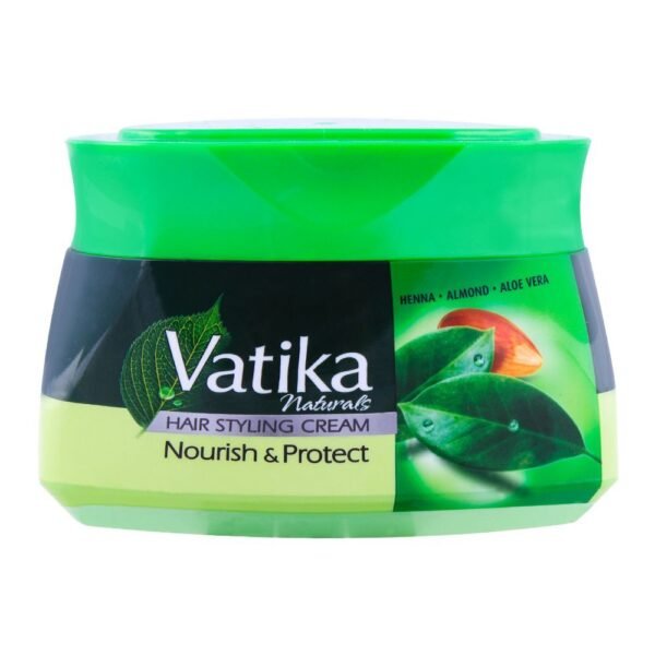 Dabur Vatika Naturals Nourish & Protect Styling Hair Cream Henna Almond Aloe Vera 70ml